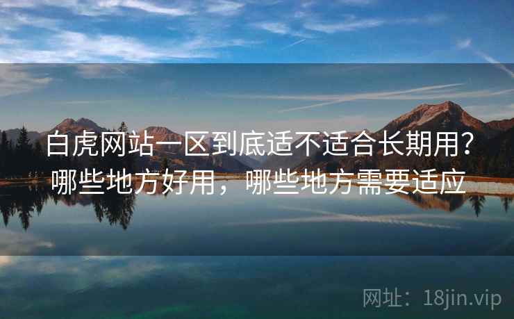 白虎网站一区到底适不适合长期用?哪些地方好用,哪些地方需要适应 第1张 白虎网站一区到底适不适合长期用?哪些地方好用,哪些地方需要适应 第1张