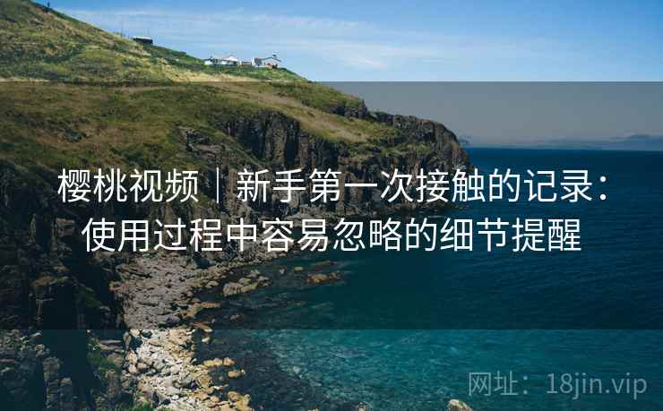 樱桃视频｜新手第一次接触的记录：使用过程中容易忽略的细节提醒  第1张