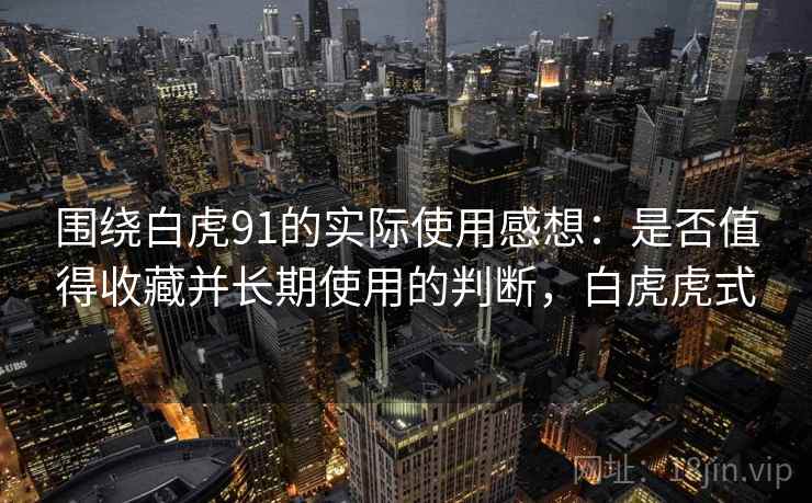 围绕白虎91的实际使用感想：是否值得收藏并长期使用的判断，白虎虎式  第1张