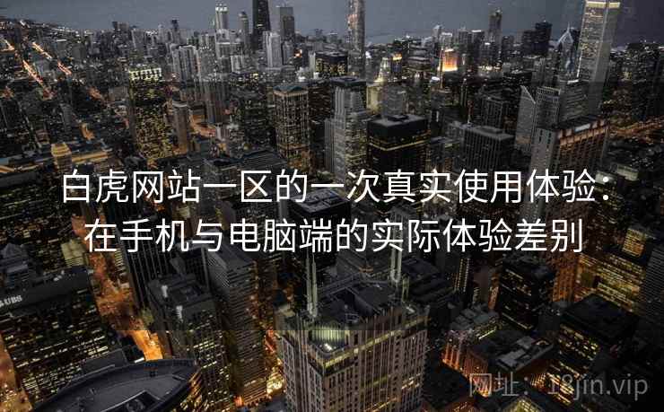 白虎网站一区的一次真实使用体验：在手机与电脑端的实际体验差别  第1张